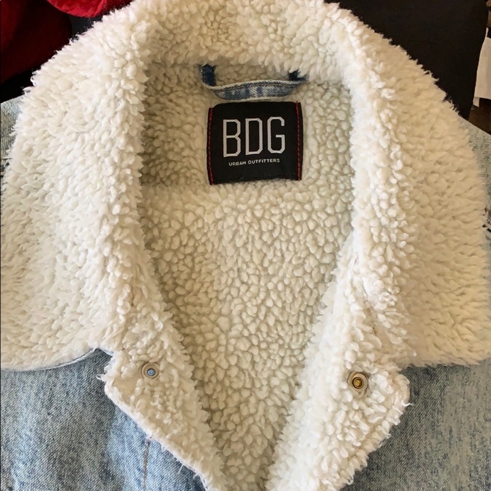 Light Blue Denim Jacket from Urban Outfitters